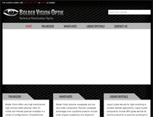 Tablet Screenshot of boldervision.com